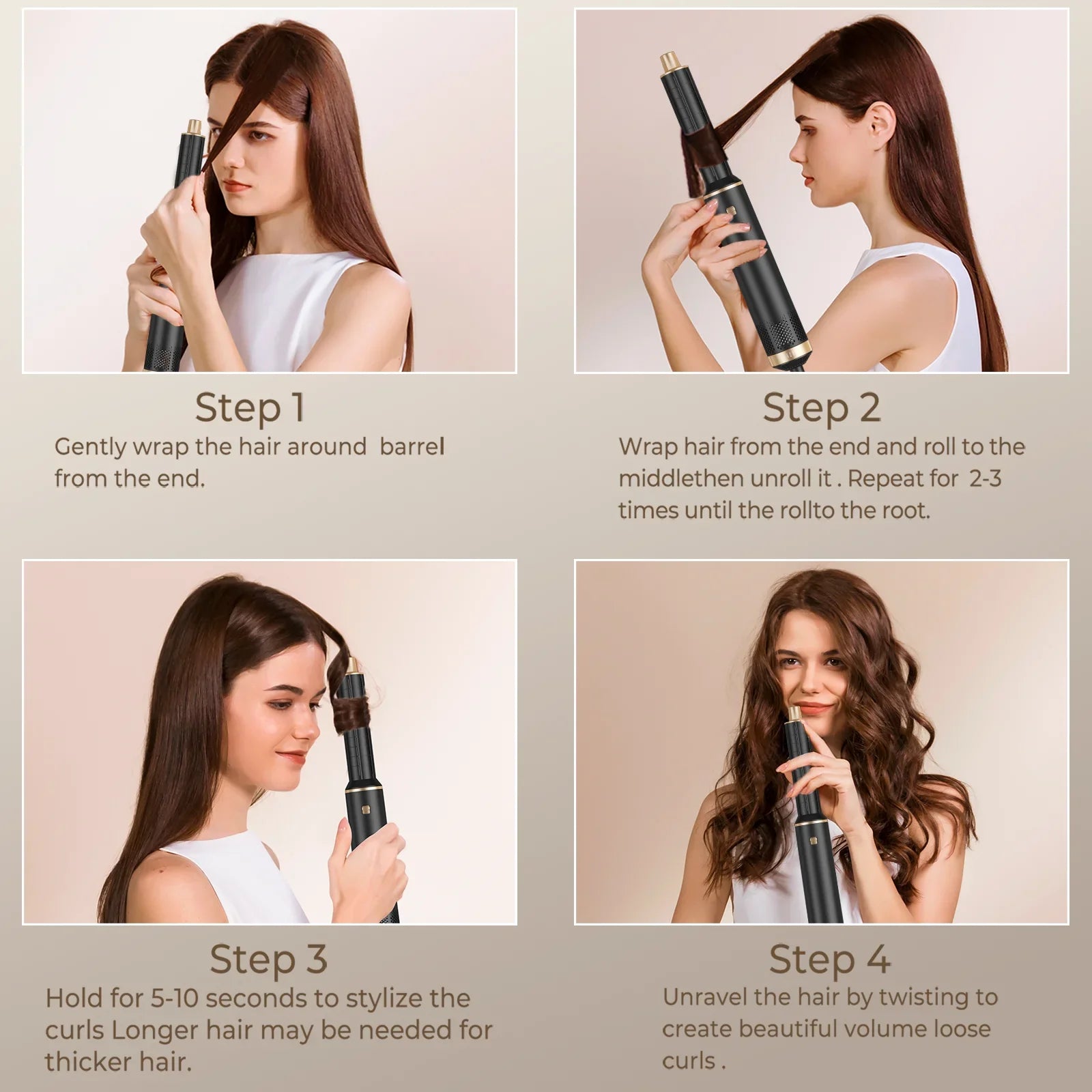 Hair Dryer 5 in 1 Electric Comb