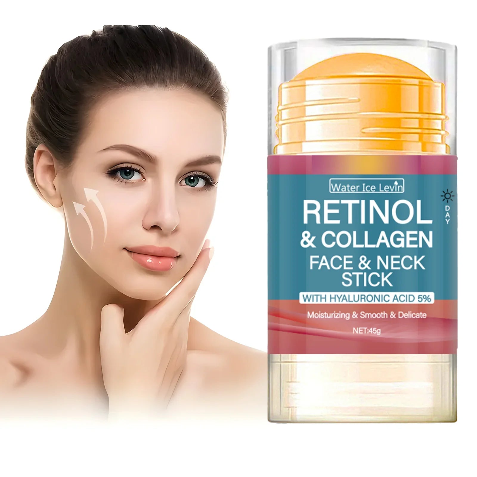 Retinol Face and Neck Tightening Bar for Firming Skin